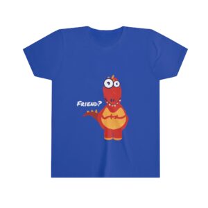 Friends Dino -  2-Sided Youth Short Sleeve Tee